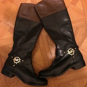 Black Micheal Kors boots